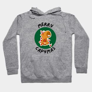 Merry Capymas | Capybara Pun Hoodie